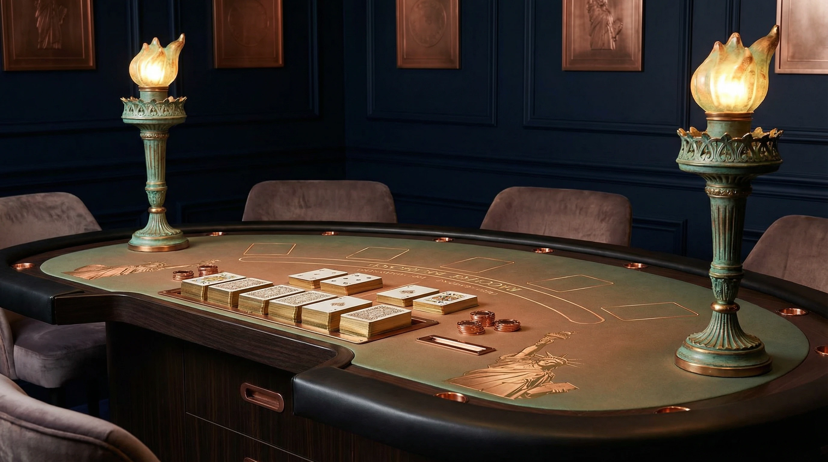 Bacará online casino elegante Ganabet App